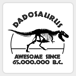 Dadosaurus Father's day Sticker